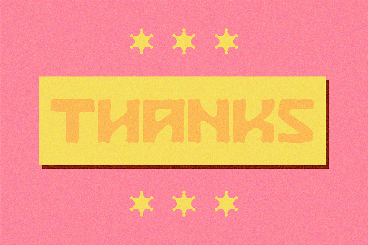 Zalino - Retro Display Font, a Sans Serif Font by HAN (Photo 9 of 9)