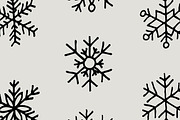 Hand-Drawn Snowflake Illustrations, an Object Illustration by Britt Fabello (Thumbnail 3 of 3)