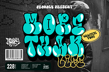 More Than Life Bubble Graffiti