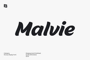 Malvie Fun And Casual Font