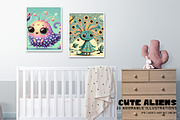 Cute Aliens, a Decorative Illustration by Digital Art Creations (Thumbnail 5 of 7)
