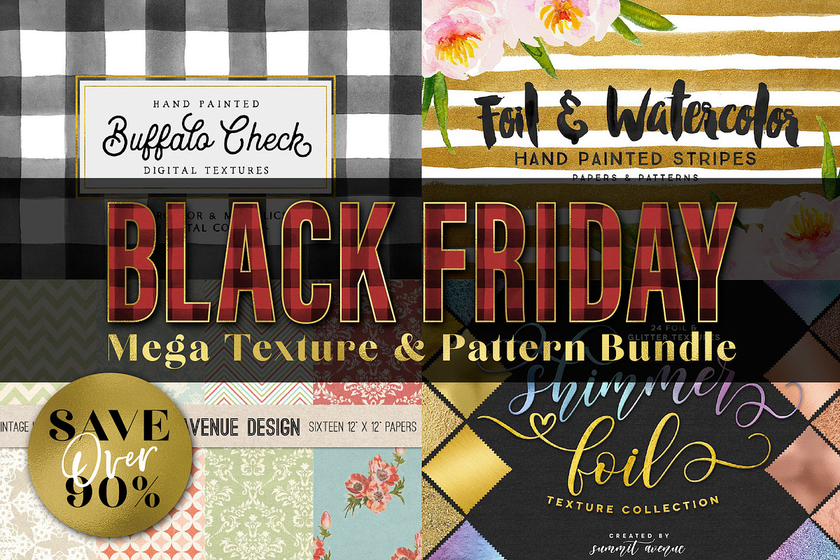 Black Friday Sale Bundle, a Texture Graphic by Summit Avenue (Photo 1 of 7)