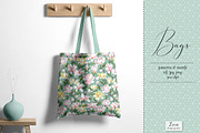 Sweet Magnolia Patterns & Motifs, a Pattern Graphic by Zeesi Design Garden (Thumbnail 12 of 13)