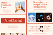 Aarrell Steward - Portfolio Template, an UI Kit Template by Kami Agence (Thumbnail 4 of 5)