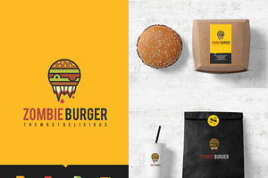 Logo Burger Food