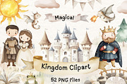 Magical Kingdom Clipart, a Person Illustration by PassionPNGcreation (Thumbnail 1 of 12)