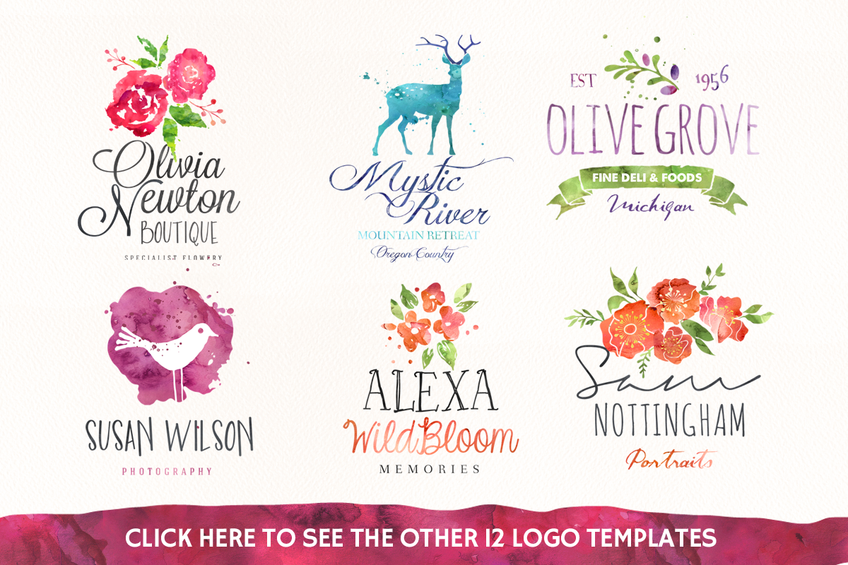 20%off • Watercolour Graphics Quick!, an Illustration by Nicky Laatz (Photo 3 of 5)
