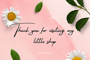 Candle Templates Thank You, a Card Template by Meoww_Design (Thumbnail 5 of 5)
