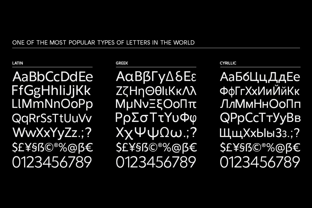Aximo | Geometric Sans Serif, a Sans Serif Font by Zane Studio (Photo 11 of 12)