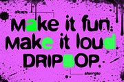 DRIPBOP FONT, a Handwritten Font by KengGraphic (Thumbnail 3 of 12)
