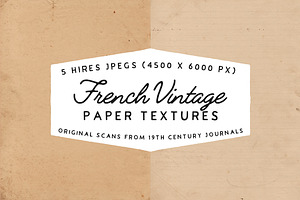 French Vintage - Paper Textures