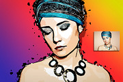 Vector Art Photoshop Action preview 4