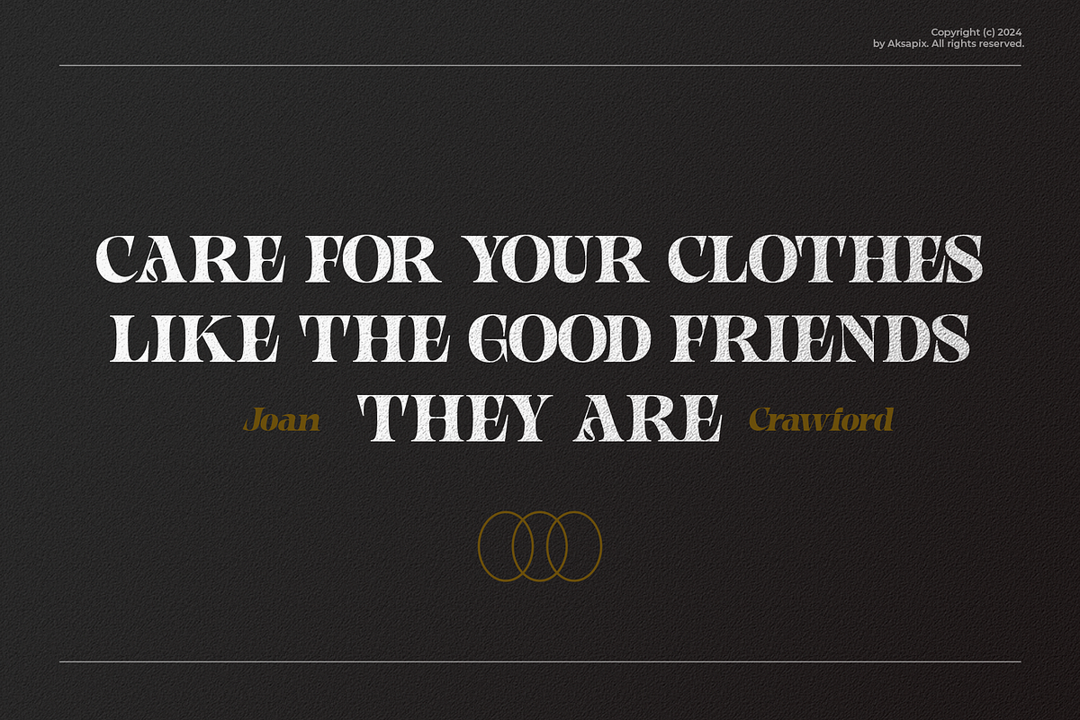 Noorliza - Modern Serif Font, a Serif Font by Aksapix Studio (Photo 6 of 12)