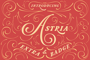 Astria Fancy Typeface