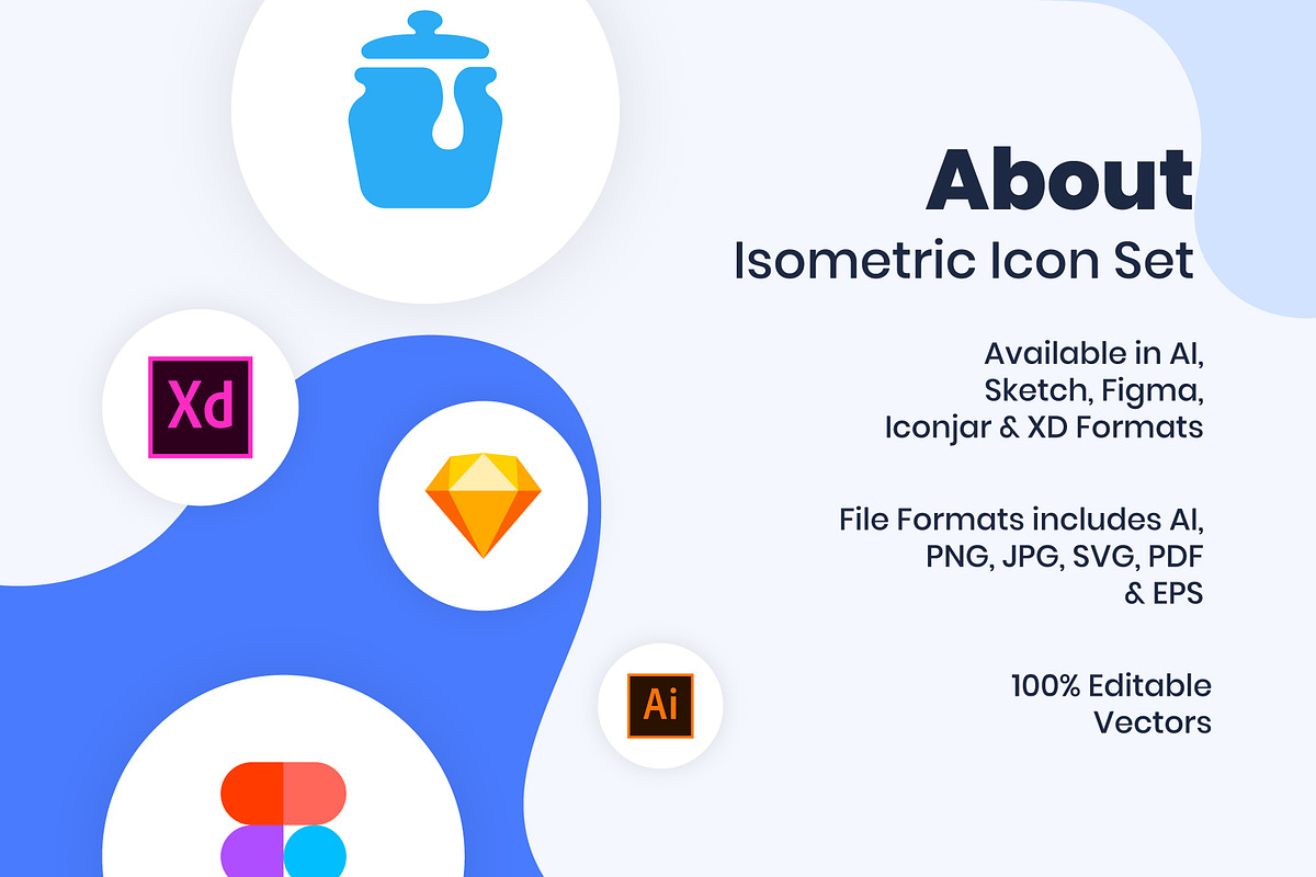 Isometric Landing Page Illustrations, a Work Illustration by Brickclay (Photo 5 of 9)