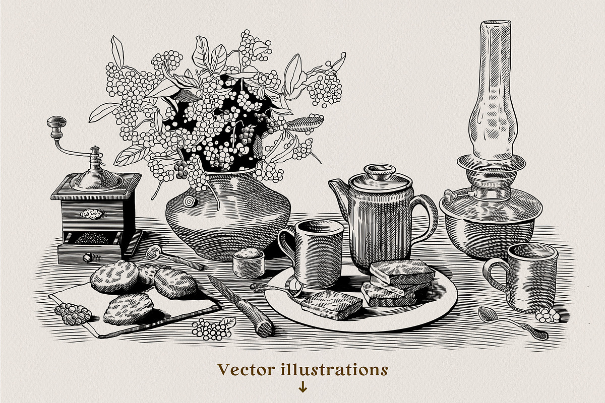 Menu Design Vector illustrations, a Graphic by Ekaproeka (Photo 2 of 14)