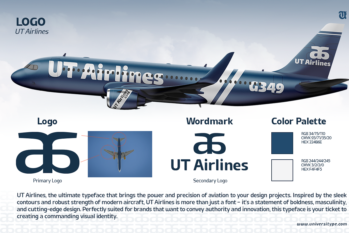 UT Airlines - Humanist Sans Serif, a Sans Serif Font by Universitype (Photo 7 of 12)