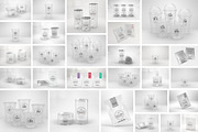 BUNDLE: Clear Packaging Mockups, a Cups & Container Mockup by INCDesign (Thumbnail 5 of 11)