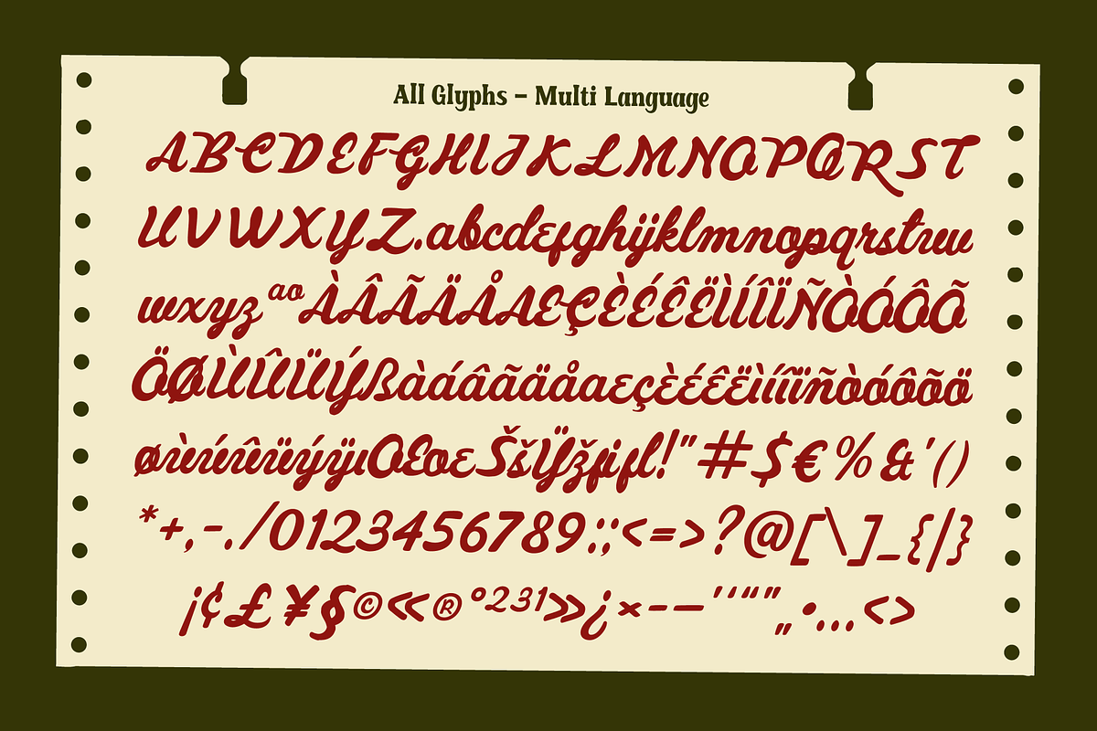 SFC Limone Club Script, a Script Font by Skilline Supply Co. (Photo 8 of 10)