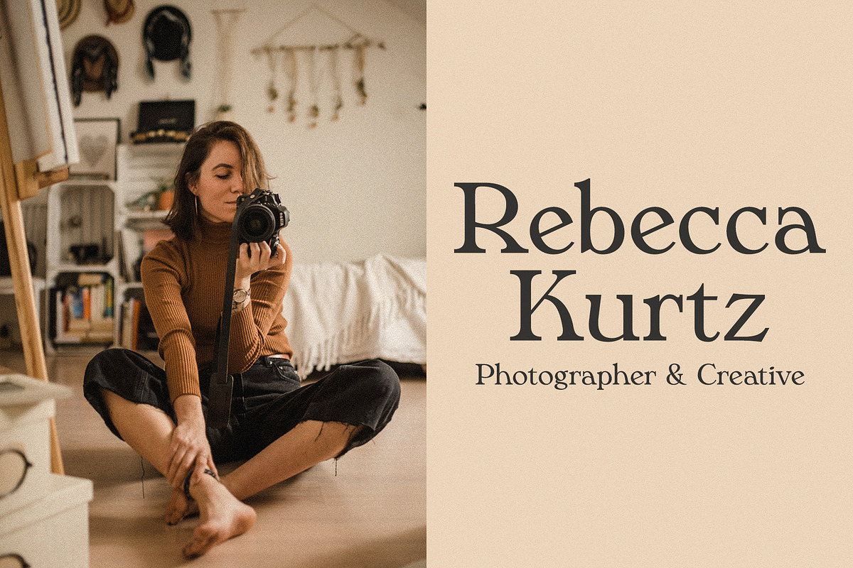 Phaedra // A Retro Serif Typeface, a Serif Font by Megs Lang (Photo 3 of 17)