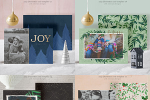 Christmas Card Templates V.4