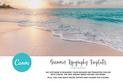 Hello Summer Typography Set, a Social Media Template by Nancy Ingersoll (Thumbnail 4 of 10)