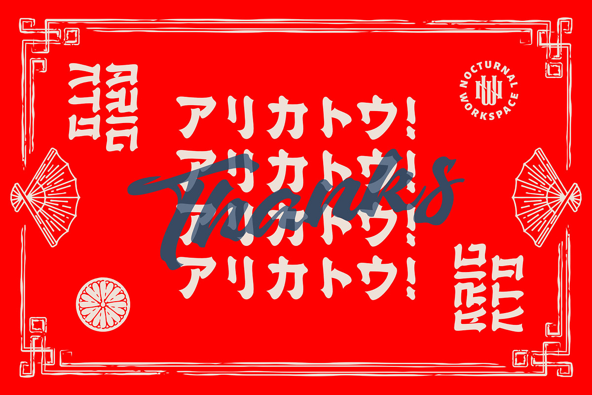 Zapanese Font Duo - Japanese Vibes, a Script Font by Nocturnal Workspace (Photo 17 of 17)