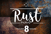 8 RUSTED METAL TEXTURES, a Texture Graphic by photo3idea (Thumbnail 1 of 9)