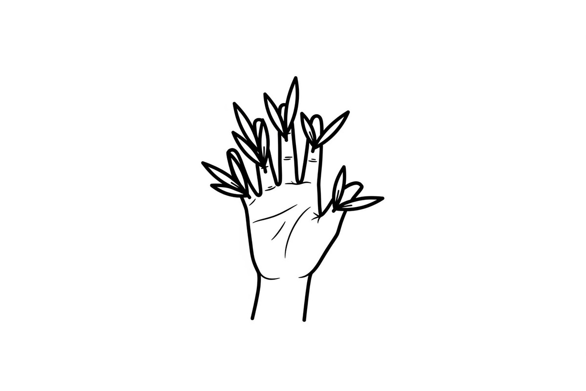 Hand Plant Growth Bundle, an Illustration by yasushie (Photo 28 of 31)