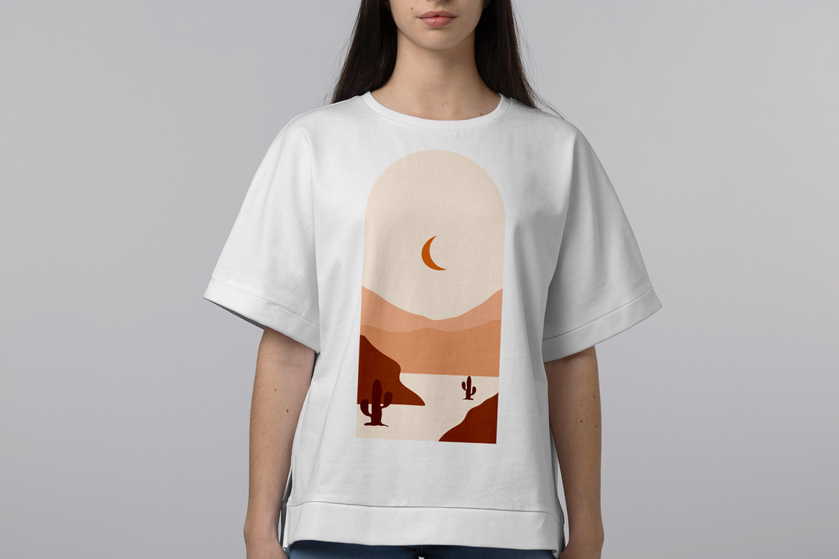 Boho Landscape Graphics Collection, a Decorative Illustration by Adora ARTS (Photo 11 of 13)