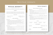 ATS Resume Template - Rockie, a Resume Template by AntDesignStudio (Thumbnail 3 of 9)