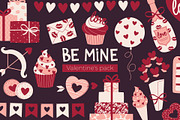 Valentines Clipart, Cards & Patterns, an Object Graphic by Panna Limon Store (Thumbnail 1 of 8)