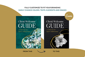 Teal Chic Client Welcome Guide Canva