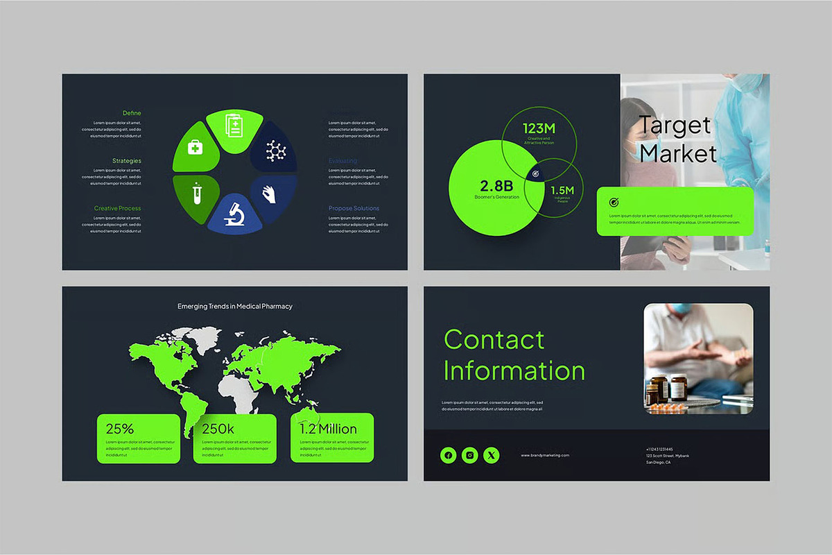 Medical Pharmacy GSildes, PPoint, a Presentation Template by Fit-tee (Photo 4 of 4)