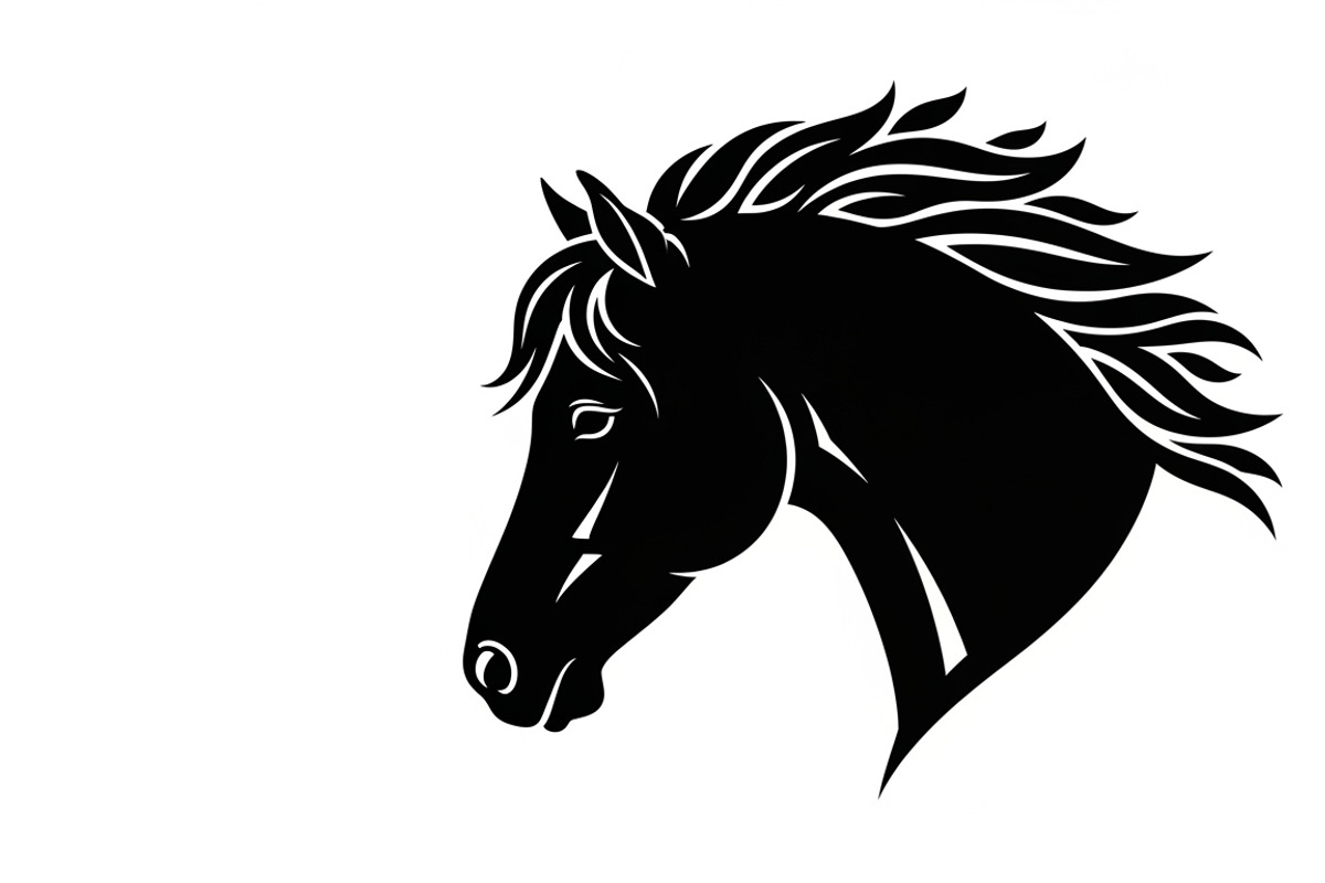 Elegant horse head wall decor design, an Illustration by Amazin_art (Photo 21 of 25)