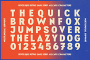 Revelique | Retro Sans Serif, a Sans Serif Font by Typeskets (Thumbnail 6 of 9)