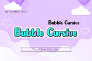 Bubble Cursive, a Slab Serif Font by Wow Magic (Thumbnail 1 of 3)