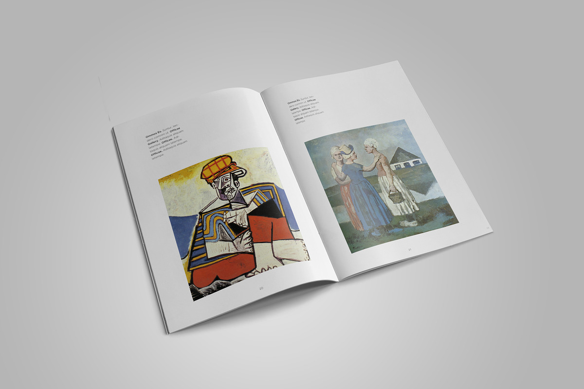 Art Portfolio, a Magazine Template by Bookrak Graphic Design (Photo 10 of 20)