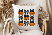 Halloween Pumpkin PNG, Fall Coquette, an Illustration by Libby Wishes (Thumbnail 2 of 6)