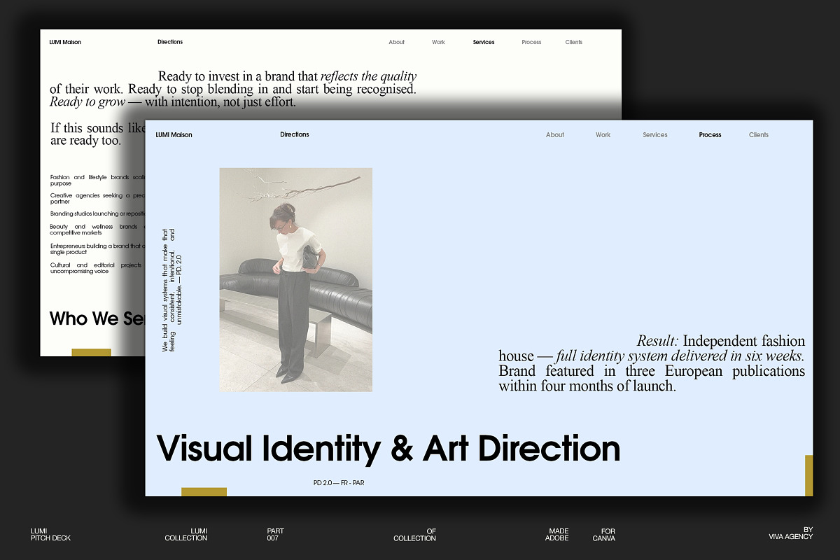 LUMI Maison | Pitch Deck, a Presentation Template by Viva Agency (Photo 11 of 15)