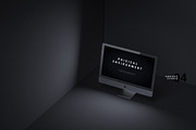 Dark Gravity iMac, a Product Mockup by manfredicalamai (Thumbnail 4 of 5)