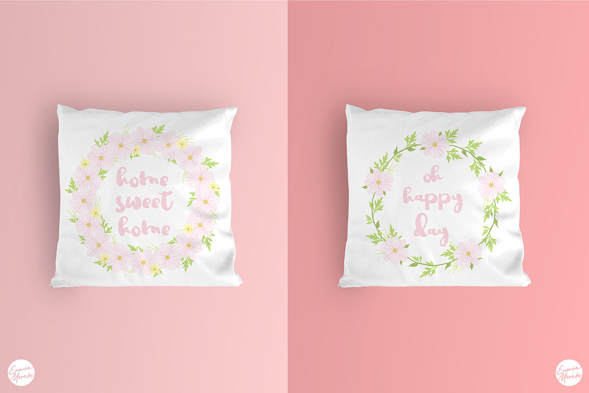 Pink Flower Baby Shower - Summer Set, an Illustration by Euonia Meraki (Photo 7 of 10)