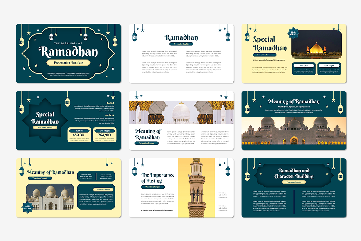 The Blessings of Ramadan GoogleSlide, a Presentation Template by QR Design Studio (Photo 2 of 3)