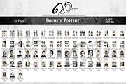 Enigmatic Portraits Background, a Person Illustration by NiiiNArt (Thumbnail 4 of 8)