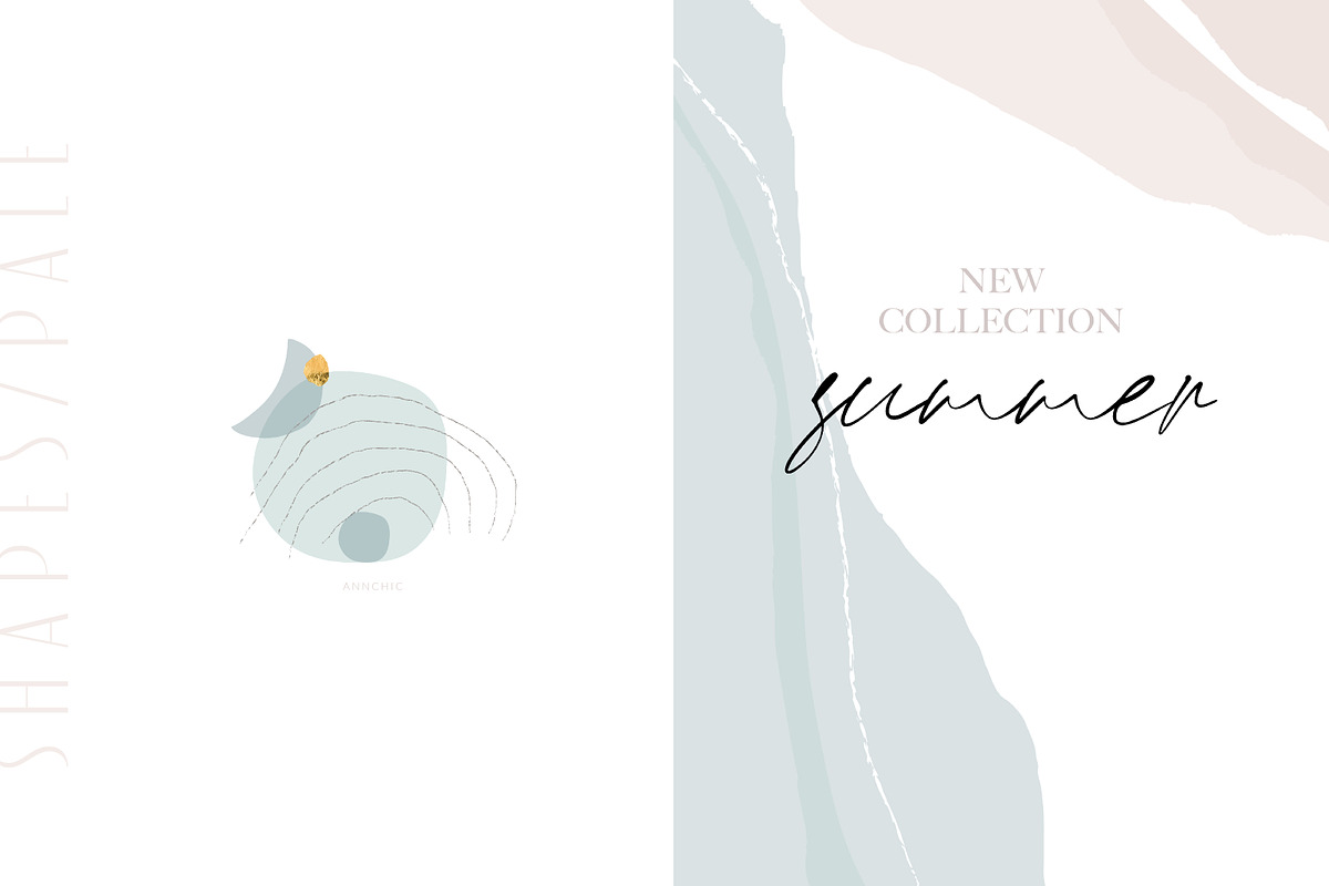 Abstract shapes art collection, a Texture Graphic by Anna Sokol (Photo 18 of 28)