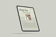 iPad Pro Mockup, an iPad Mockup by Graphicbars (Thumbnail 22 of 25)
