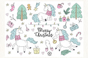 Winter Unicorn Set!, a Graphic by Irene_Boiko_ART (Thumbnail 2 of 10)
