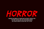 Medheni Halloween Font, a Sans Serif Font by Iqsiart Studio (Thumbnail 3 of 7)