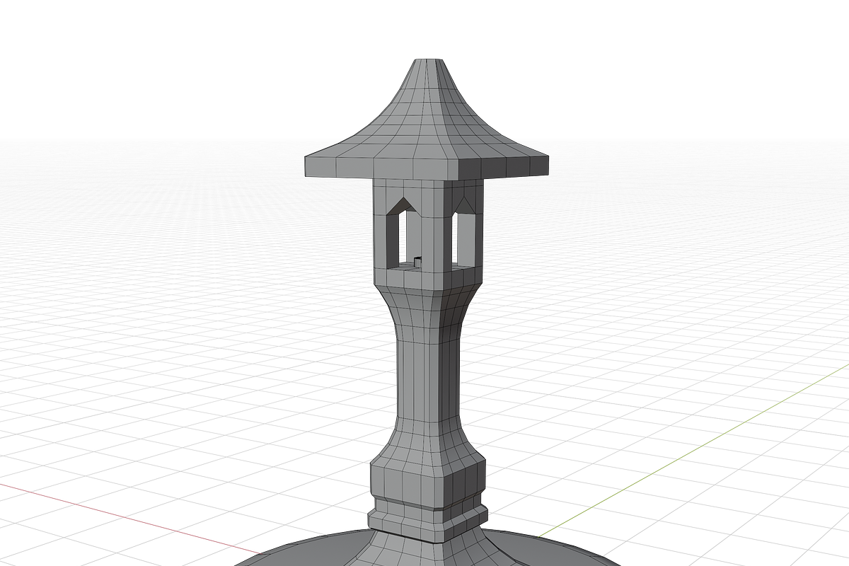 Low Poly Monument Game Asset 3D Mode, a 3D by makart25 (Photo 6 of 6)