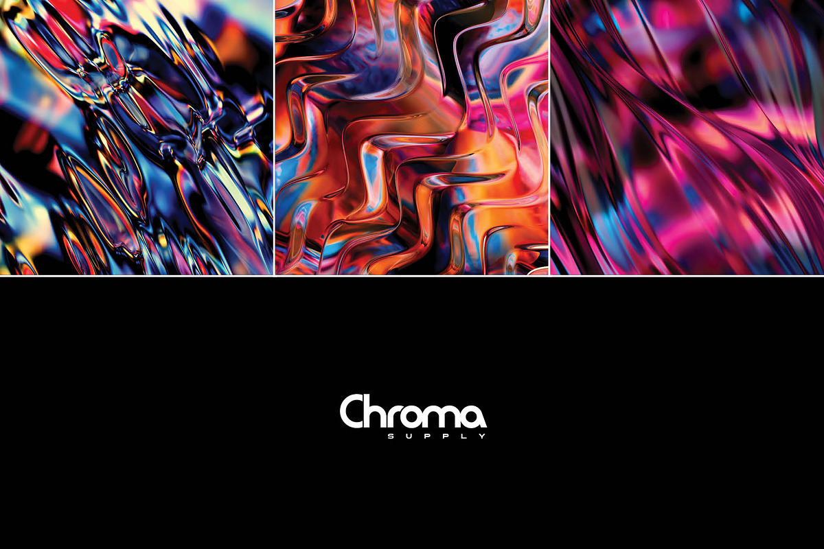 Luminous: Reflective 3D Textures, a Texture Graphic by Chroma Supply (Photo 16 of 16)
